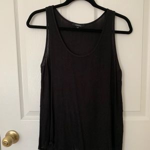 Ambiance Black Crepe Top Size Medium Never Worn
